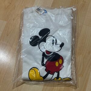 Disney Mickey Mouse Vintage Sweatshirt - White, Black, Red, Yellow